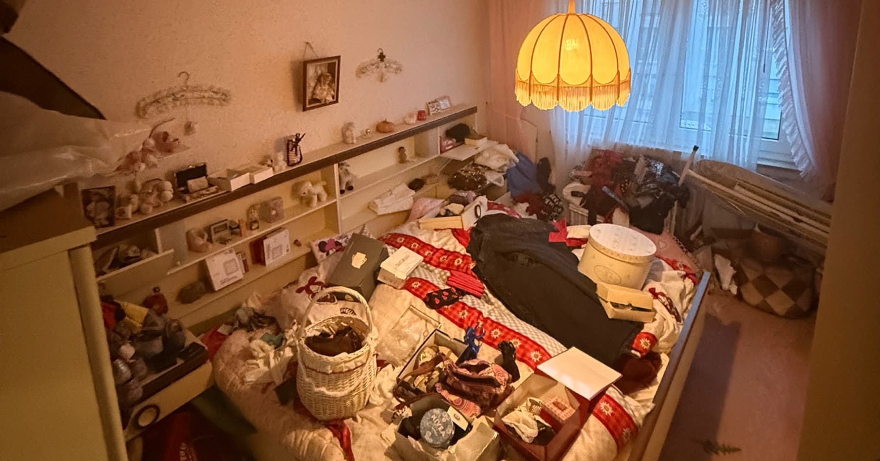 Schlafzimmer – vorher