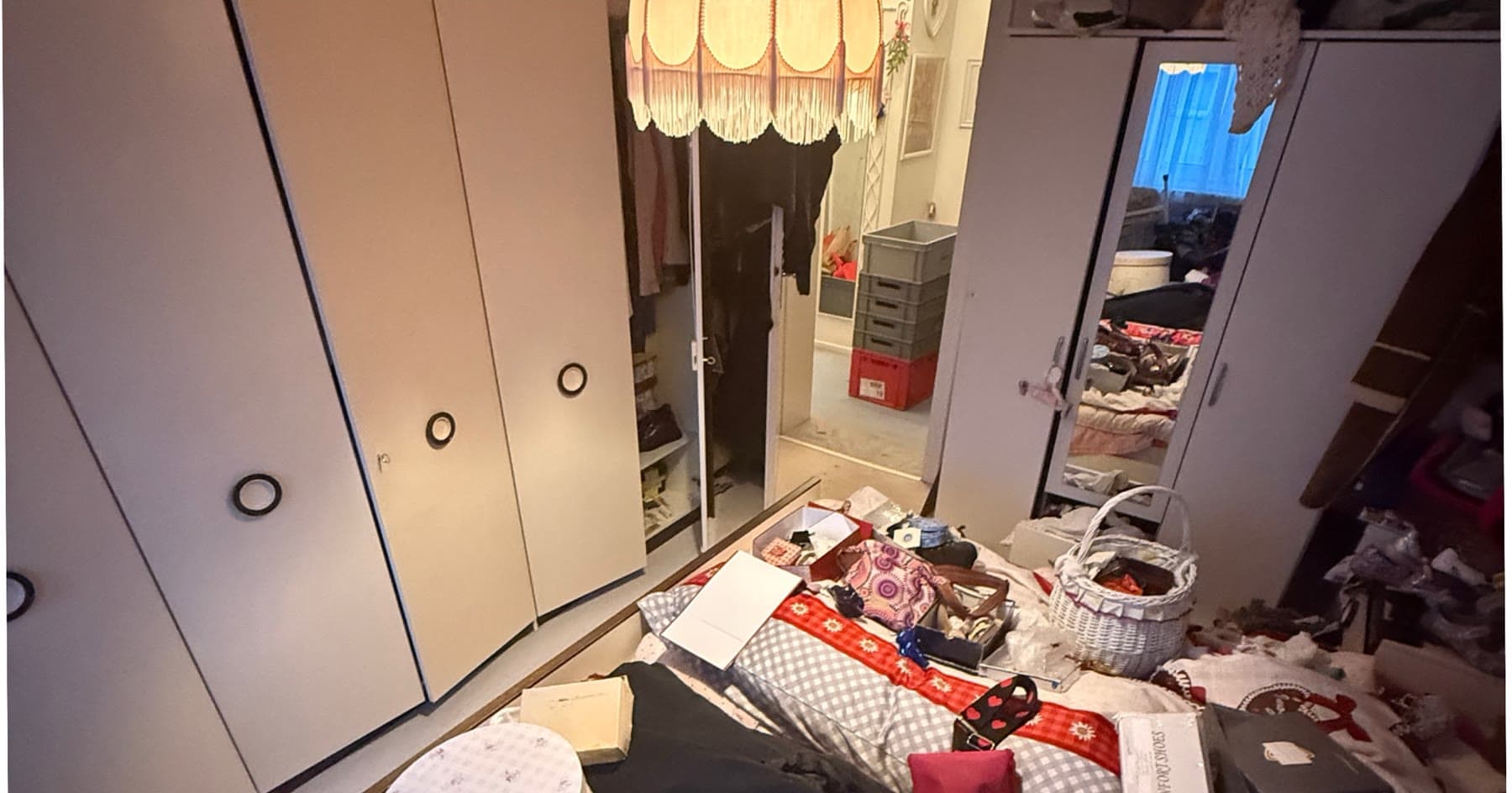 Schlafzimmer – vorher