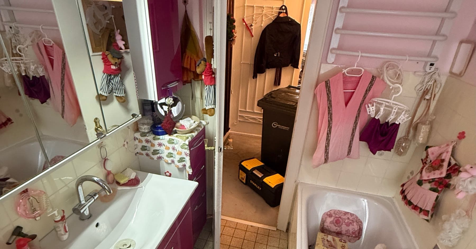 Badezimmer – vorher