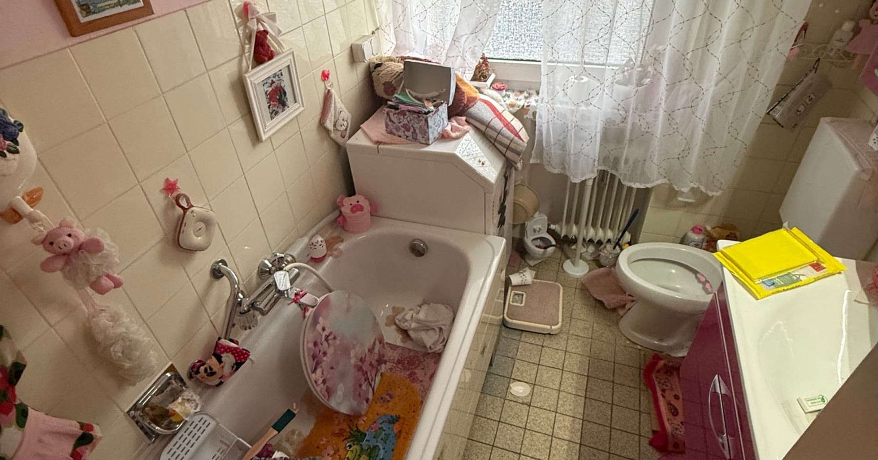 Badezimmer – vorher